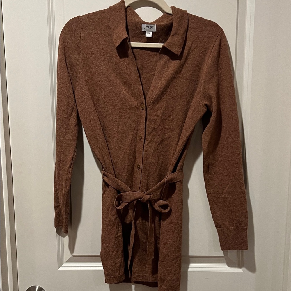 J. Crew Brown Sweater Cardigan